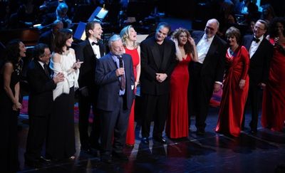 Laura Benanti, Chip Zien, Joanna Gleason, Jason Danieley, Marin Mazzie, Mandy Patinki Photo