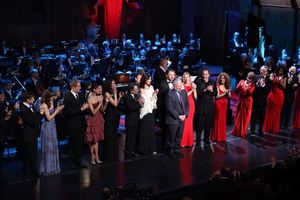 Birthday Wish to Sondheim with Bobby Steggert, Laura Osnes, Blaine Hoven, Maria Ricce Photo