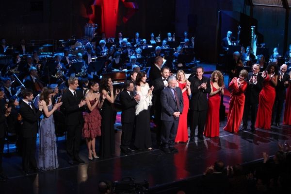 Birthday Wish to Sondheim with Bobby Steggert, Laura Osnes, Blaine Hoven, Maria Ricce Photo
