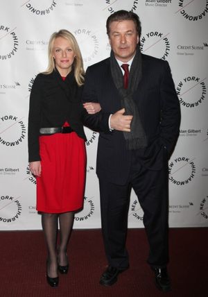 Alec Baldwin and Claire Evans Photo