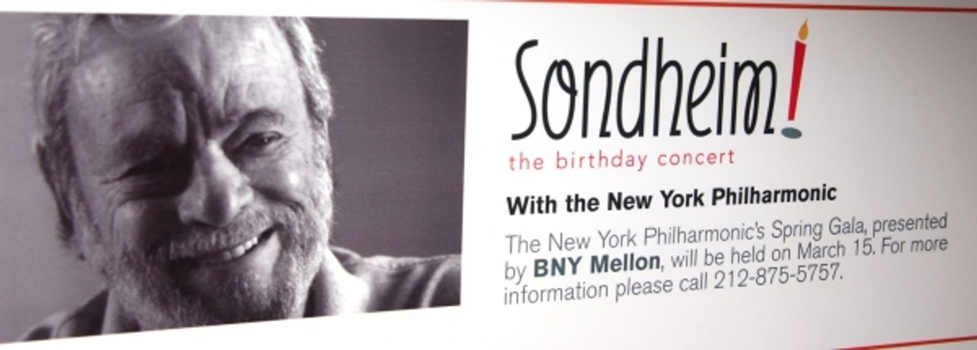 Photo Coverage: SONDHEIM: The Birthday Concert Arrivals Photo Coverage: SONDHEIM: The Birthday Concert Arrivals Image