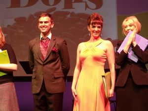 Daniel Reichard, Julia Murney and Julie Halston @ BroadwayWorld Daniel Reichard, Julia Murney and Julie Halston Photo