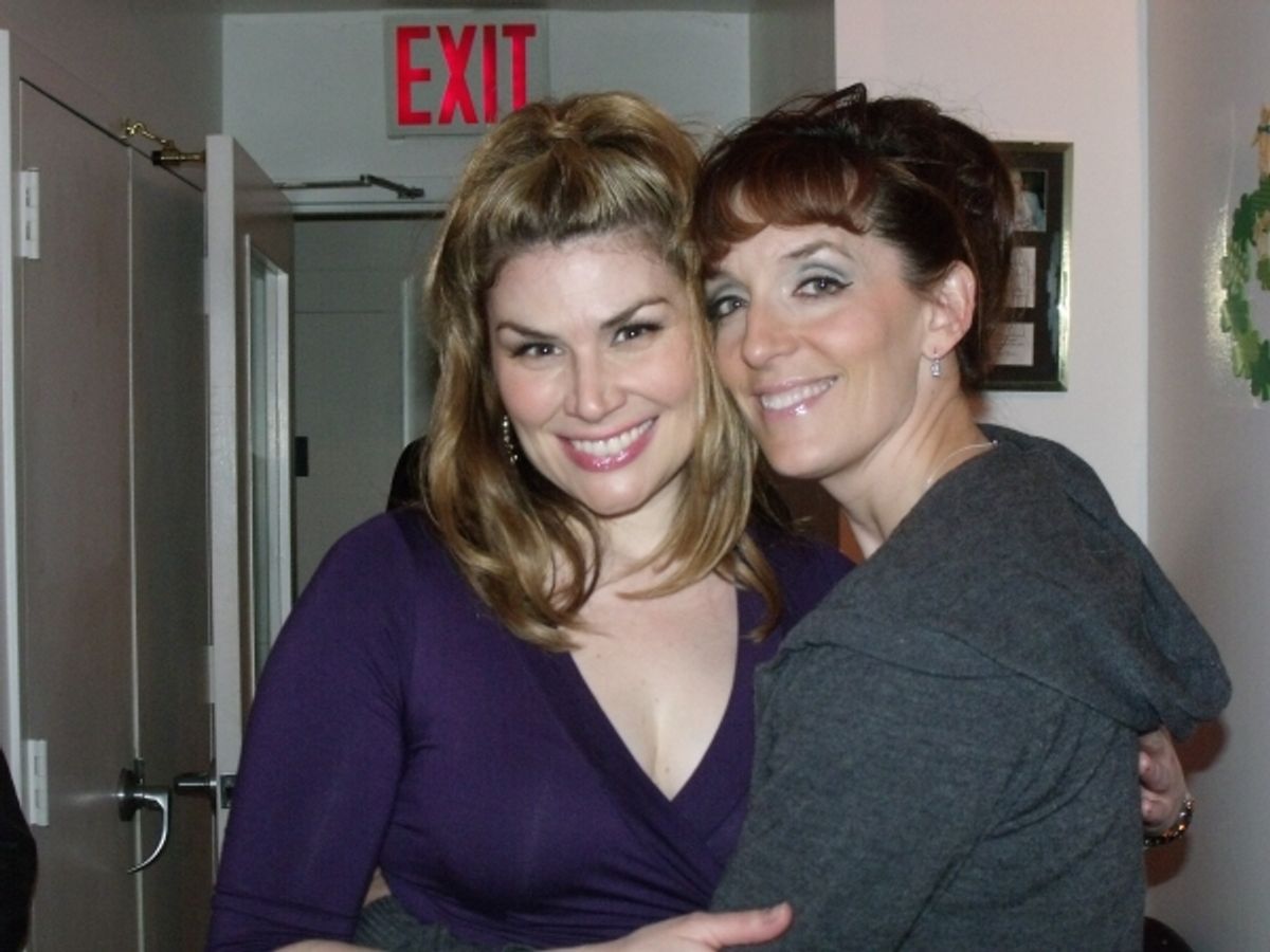 Heidi Blickenstaff and Julia Murney at 