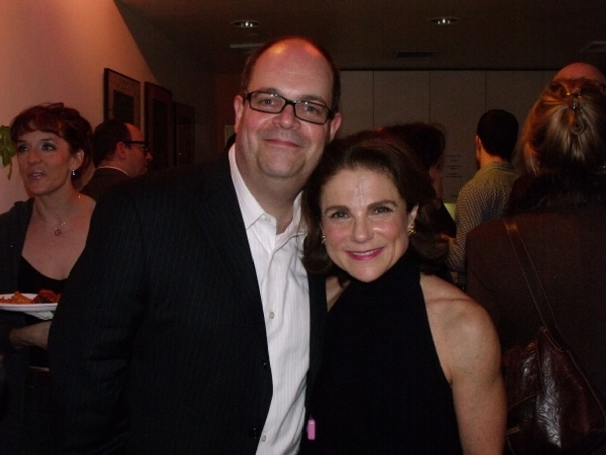 Brad Oscar and Tovah Feldshuh at 