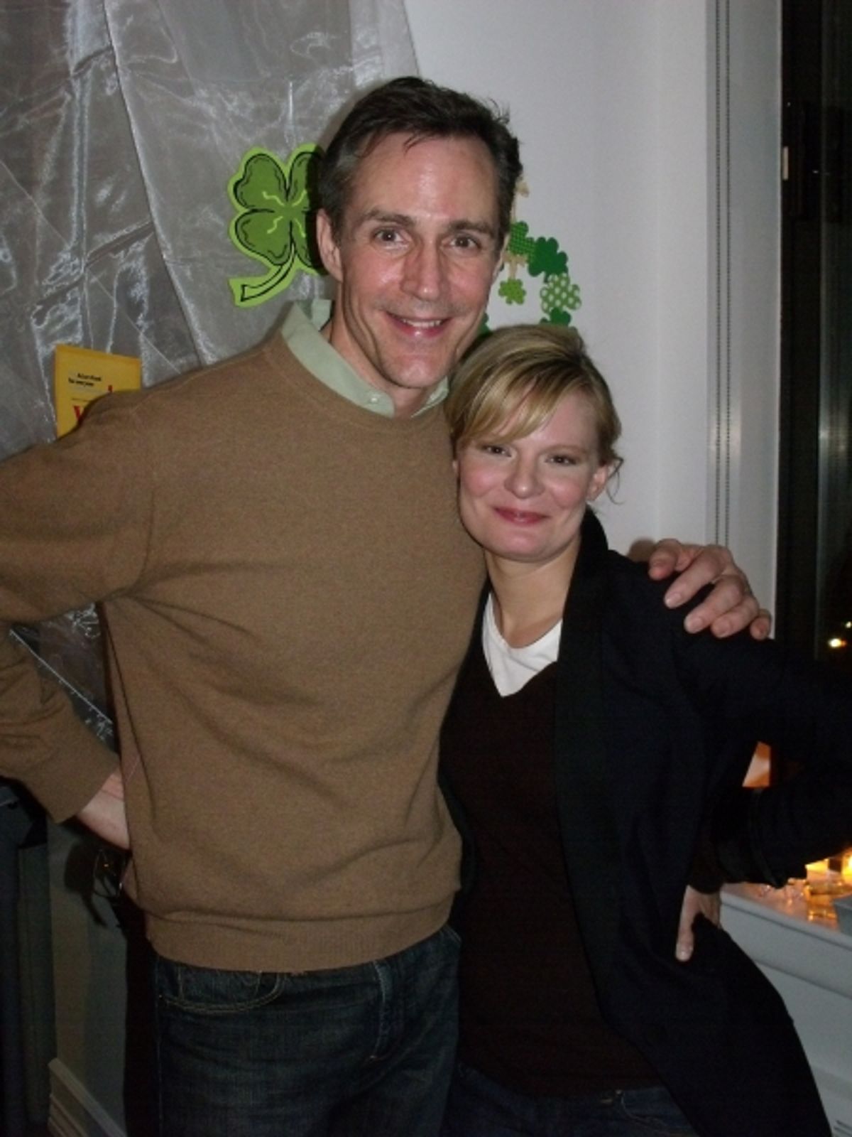 Howard McGillan and Martha Plimpton at 