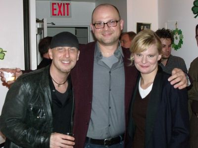 Steve Marzullo, Carl Andress and Martha Plimpton Photo