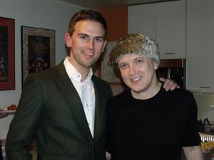 Daniel Reichard and Charles Busch Photo