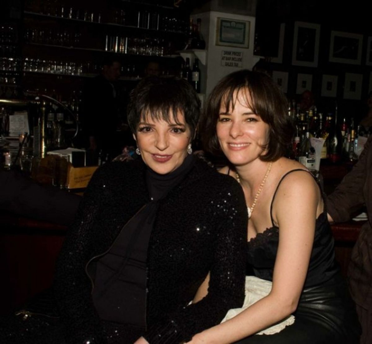 Liza Minnelli and Parker Posey at 