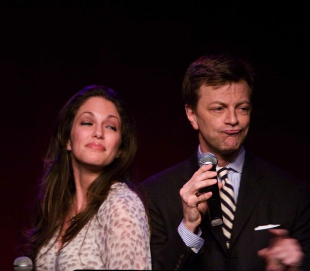 Hilary Kole and Jim Caruso at 