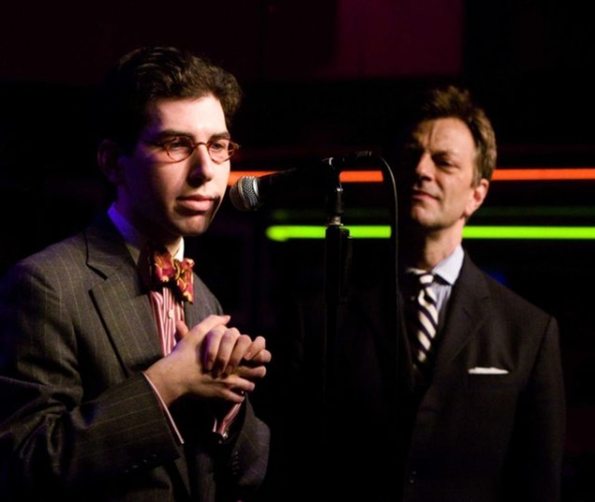 Aaron Weinstein and Jim Caruso at 