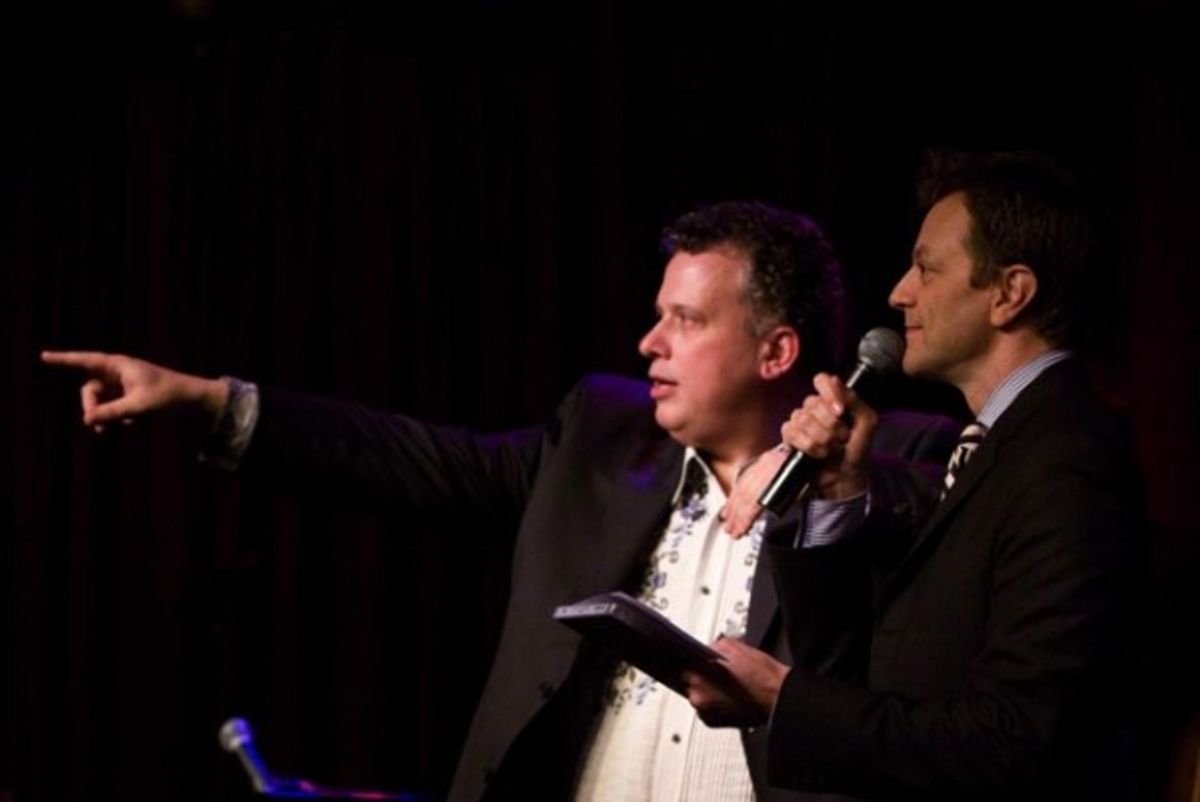 Billy Stritch and Jim Caruso at 