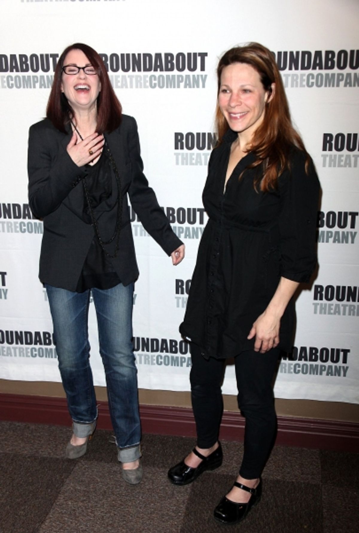 Megan Mullally and Lili Taylor at 