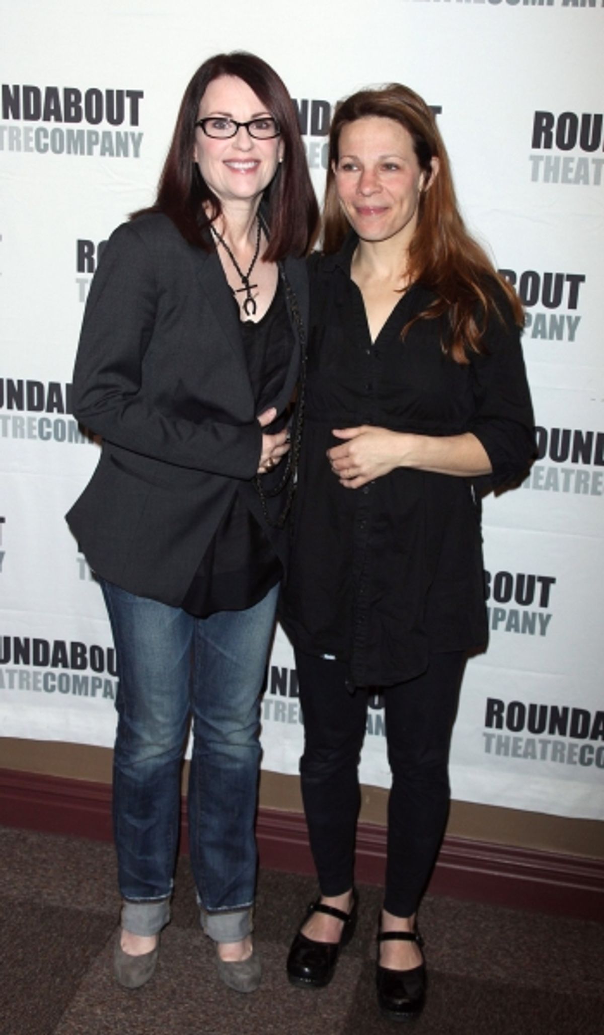 Megan Mullally and Lili Taylor at 