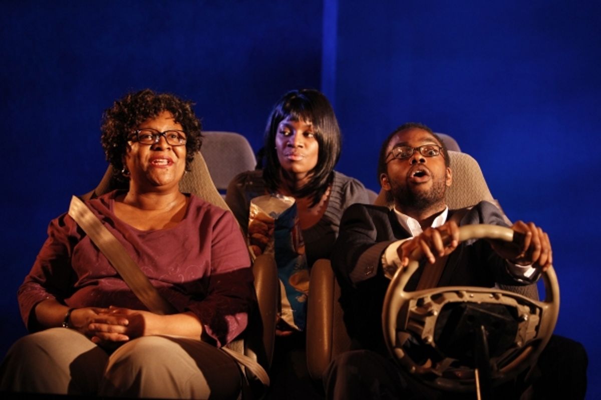 Myra Lucretia Taylor, Kianne Muschett and William Jackson Harper at 