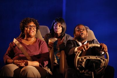 Myra Lucretia Taylor, Kianne Muschett and William Jackson Harper Photo