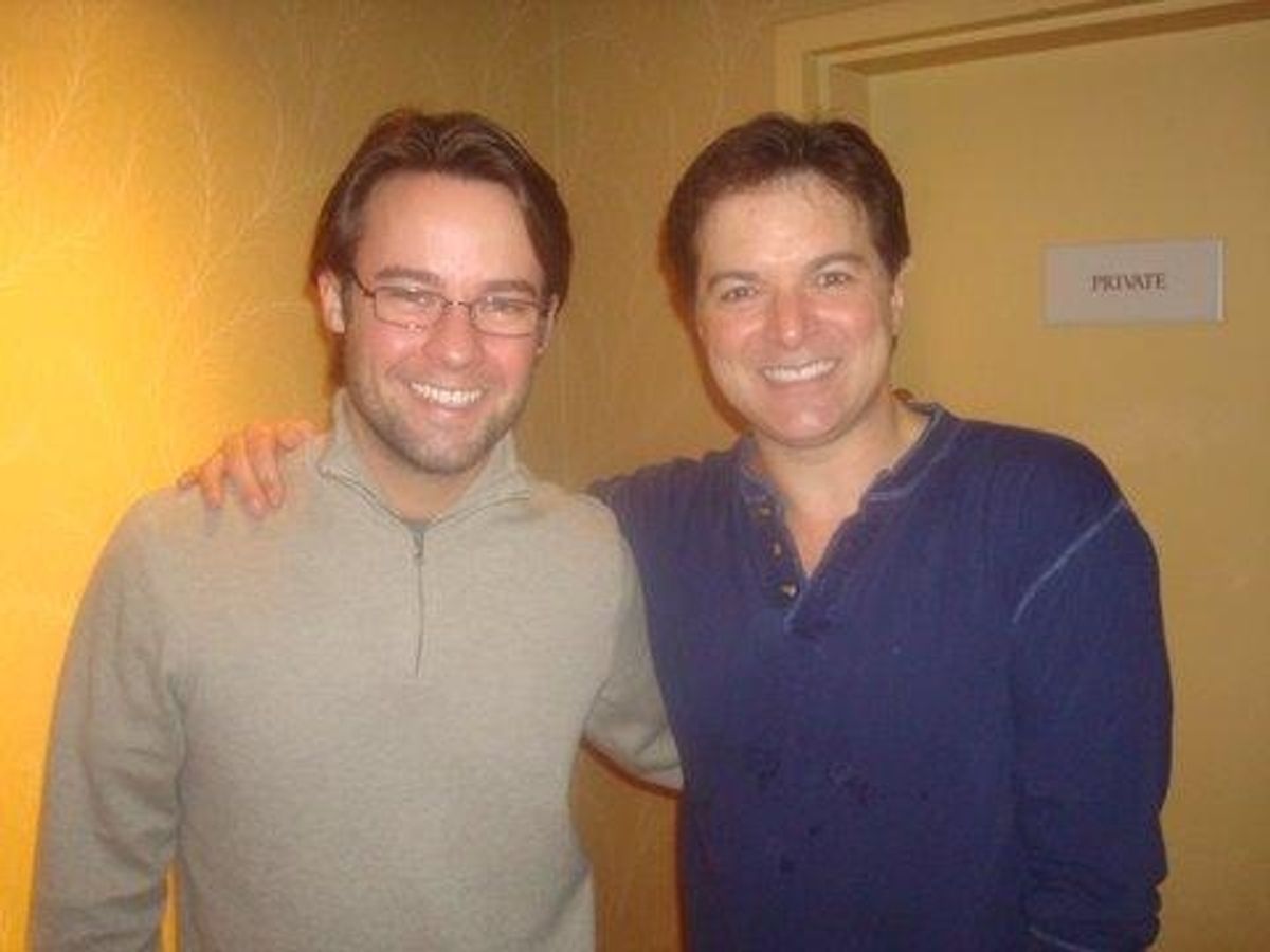 Matt Raftery and Bernie Yvon at 