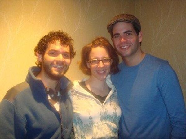 Andrew Keltz, Jessie Mueller and Ryan Reilly Photo