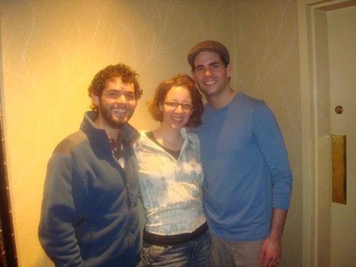 Andrew Keltz, Jessie Mueller and Ryan Reilly at 
