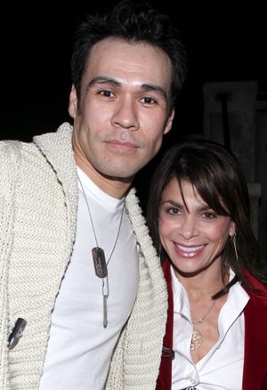 Michael Balderrama & Paula Abdul Photo