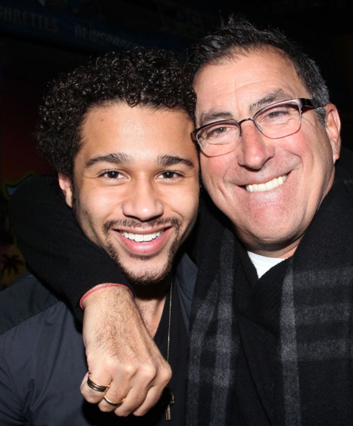 Corbin Bleu and Kenny Ortega at 