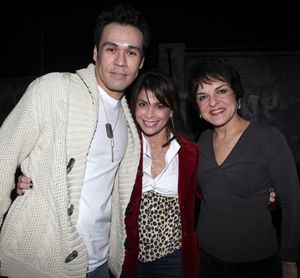 Michael Balderrama, Paula Abdul & Priscilla Lopez Photo