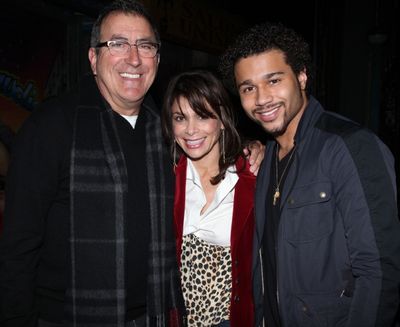 Kenny Ortega, Paula Abdul & Corbin Bleu Photo