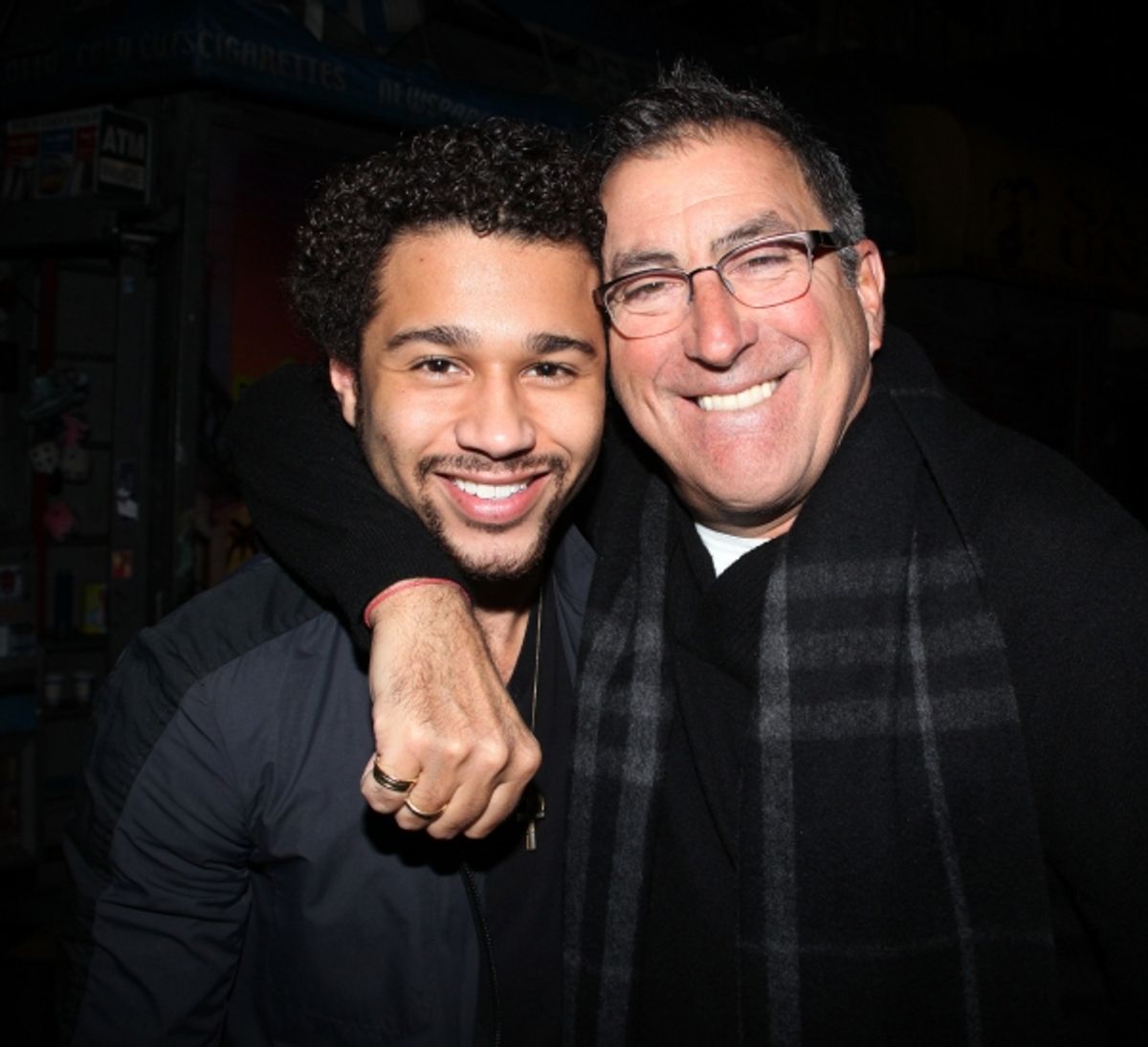 Corbin Bleu and Kenny Ortega at 