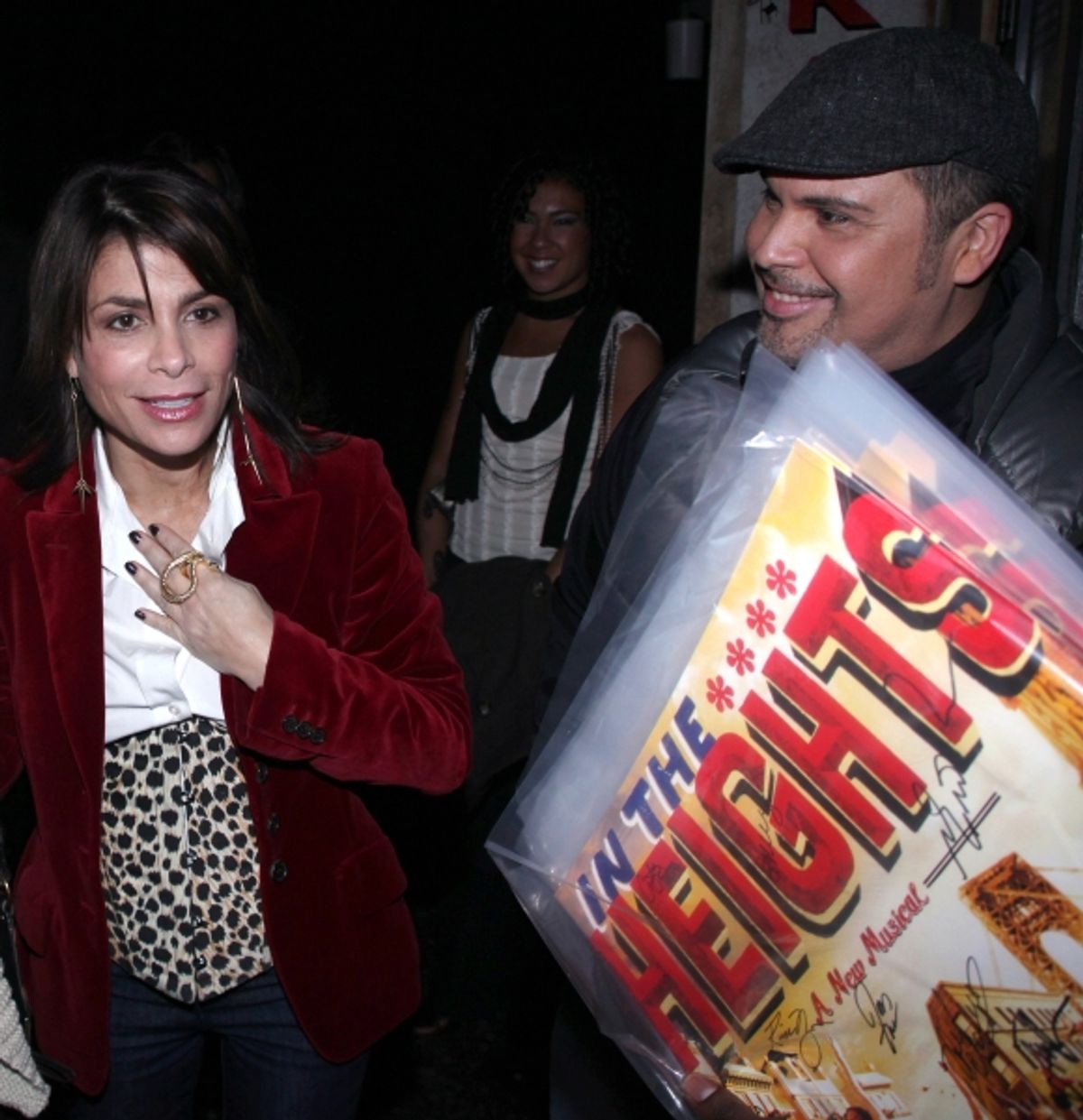 Paula Abdul & Eliseo Roman at 