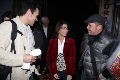 Michael Balderrama, Paula Abdul & Eliseo Roman Photo