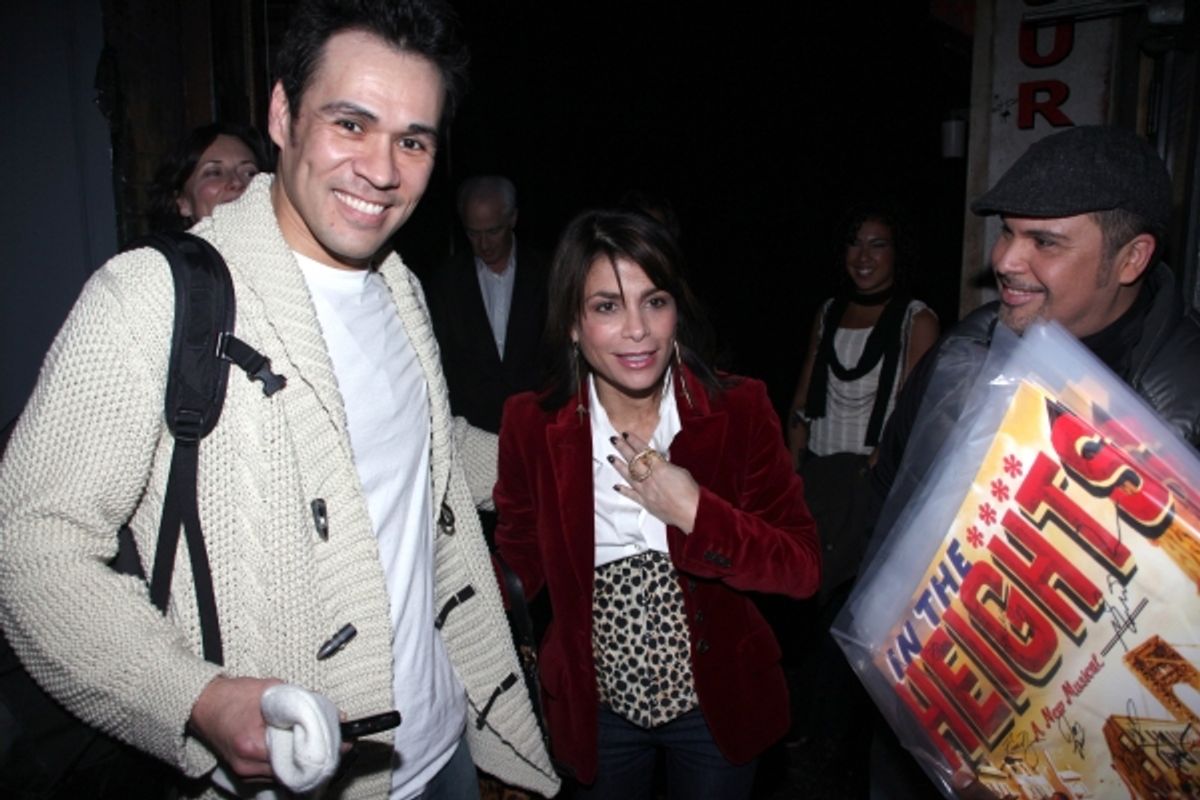 Michael Balderrama, Paula Abdul & Eliseo Roman at 