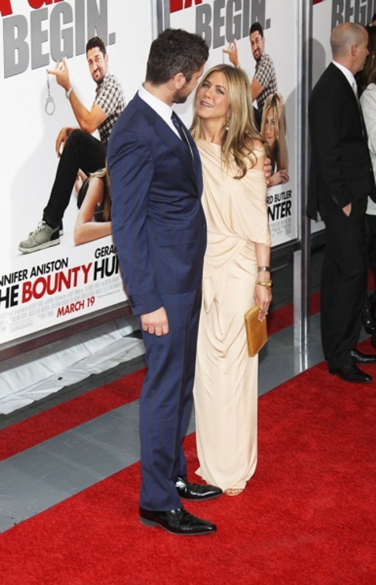 Gerard Butler & Jennifer Aniston at 