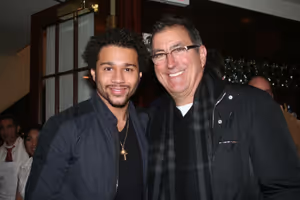 Corbin Bleu and Director Kenny Ortega @ BroadwayWorld Corbin Bleu and Director Kenny Ortega Photo