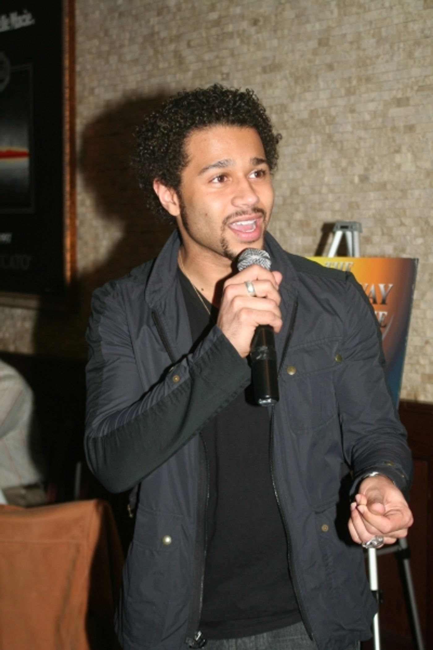 Photo Coverage: Corbin Bleu Portrait Unveiled at Tony's diNapoli  Image