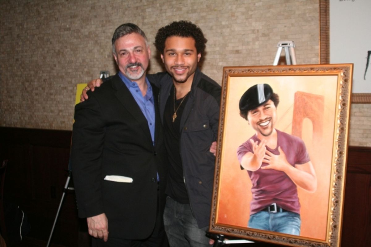 Joseph Callari and Corbin Bleu at 