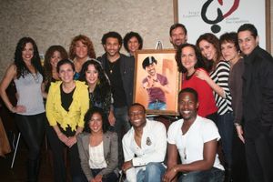 The cast of "In The Heights" celebrate with Corbin Bleu @ BroadwayWorld The cast of "In The Heights" celebrate with Corbin Bleu Photo