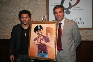 Corbin Bleu and Bruce Dimpflmaier Photo