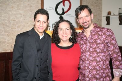 David Del Rio, Olga Merediz and Rick Negron Photo