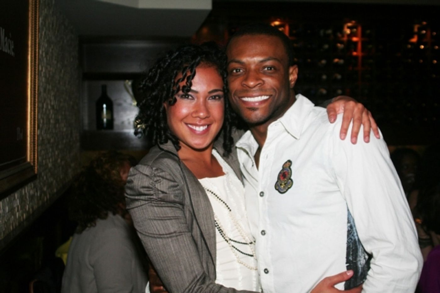 Photo Coverage: Corbin Bleu Portrait Unveiled at Tony's diNapoli  Image