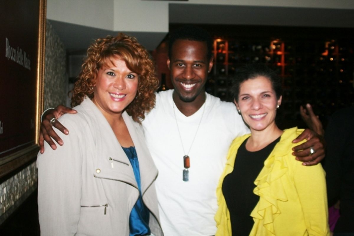 Doreen Montalvo, Marcus Paul James and Blanca Camacho at 