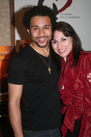 Corbin Bleu and Valerie Smaldone @ BroadwayWorld Corbin Bleu and Valerie Smaldone Photo