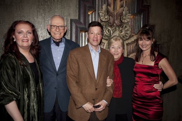 Maureen McGovern, Alan Bergman, Michael A. Kerker, Marilyn Bergman and Lari White Photo