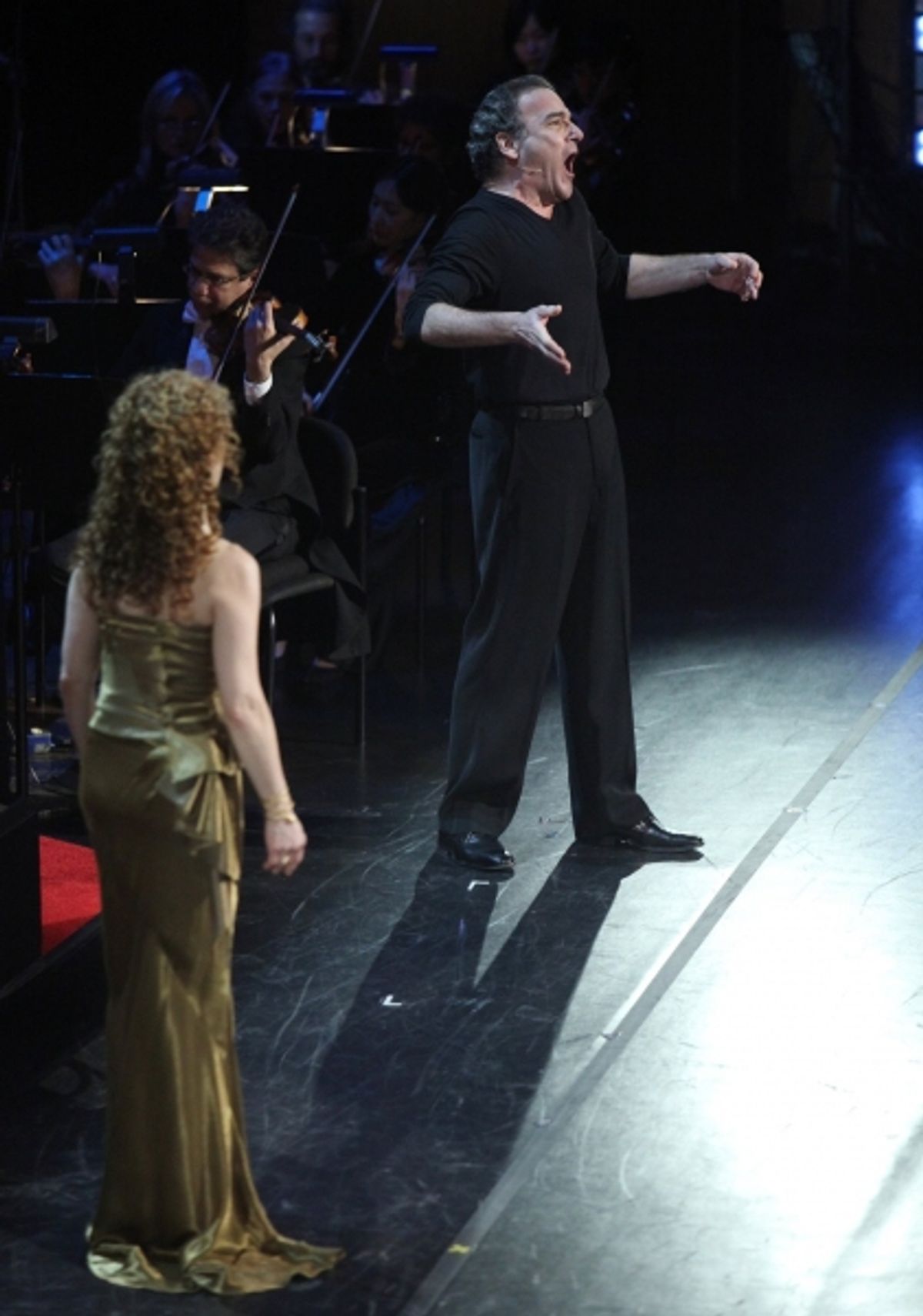  Mandy Patinkin and Bernadette Peters at 