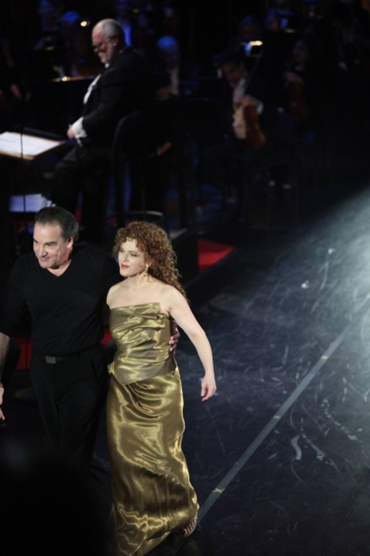 Bernadette Peters and Mandy Patinkin at 