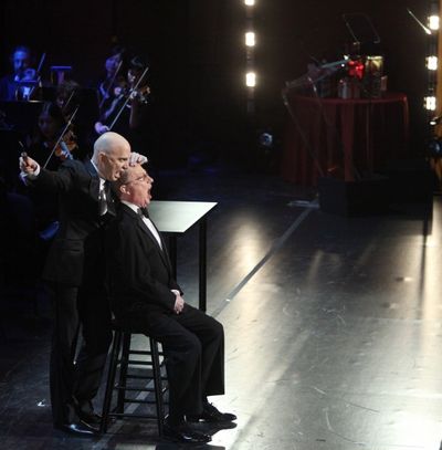 George Hearn and Michael Cerveris Photo