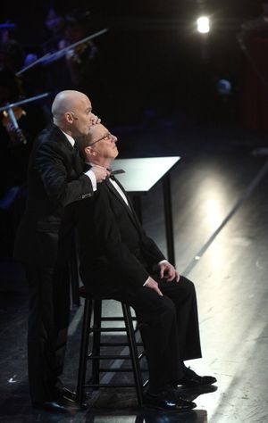 George Hearn and Michael Cerveris Photo