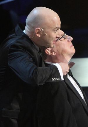 George Hearn and Michael Cerveris Photo