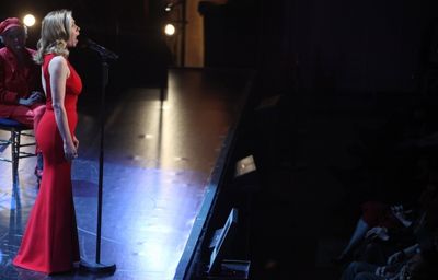 Marin Mazzie and  Elaine Stritch Photo