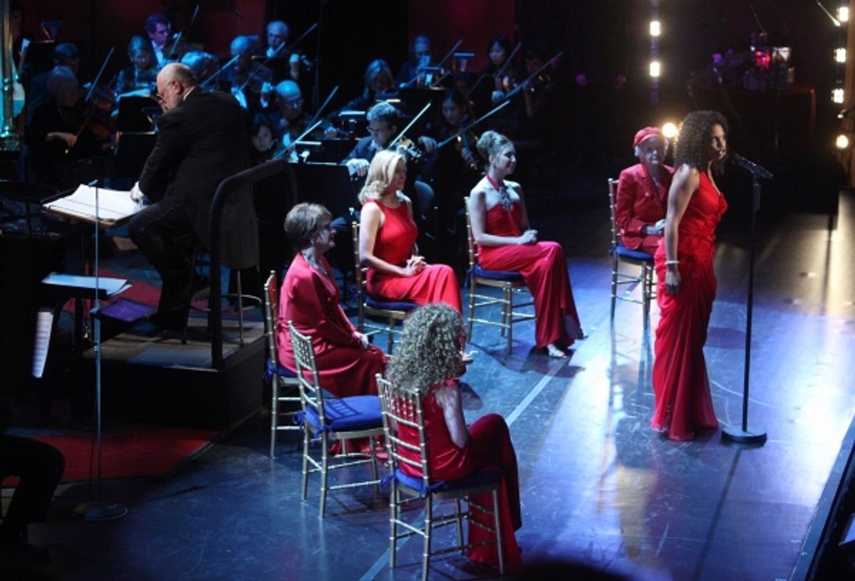 Bernadette Peters, Patti LuPone, Marin Mazzie, Donna Murphy, Elaine Stritch, Audra McDonald at 