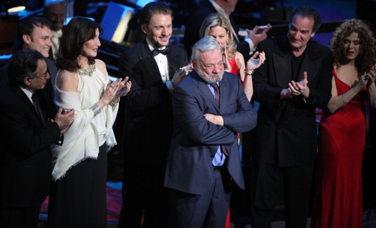 Birthday Wish to Sondheim with Chip Zien, Joanna Gleason, Jason Danieley, Marin Mazzie, Mandy Patinkin, Bernadette Peters at 