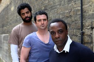 Karl Collins, Eugene O'Hare & Ariyon Bakare @ BroadwayWorld Karl Collins, Eugene O'Hare & Ariyon Bakare Photo